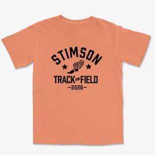 Stimson Middle School Track and Field Premium Heavyweight T-shirt
