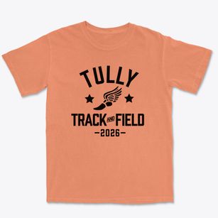 Tully High School Track and Field Premium Heavyweight T-shirt