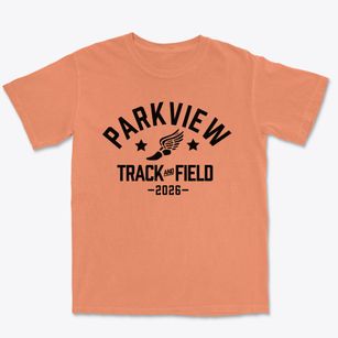 Parkview Junior Academy Track and Field Premium Heavyweight T-shirt