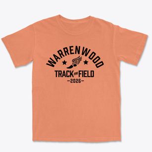 Warrenwood Elementary School Track and Field Premium Heavyweight T-shirt