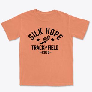 Silk Hope Elementary School Track and Field Premium Heavyweight T-shirt