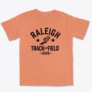 Raleigh Christian Academy Track and Field Premium Heavyweight T-shirt