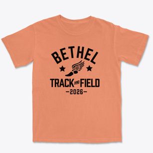 Bethel Christian Academy Track and Field Premium Heavyweight T-shirt