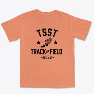Tulsa School For Science & Technology Track and Field Premium Heavyweight T-shirt