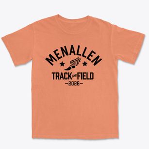 Menallen Elementary School Track and Field Premium Heavyweight T-shirt