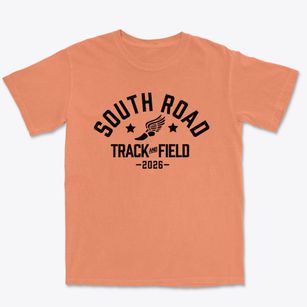 South Road Elementary School Track and Field Premium Heavyweight T-shirt