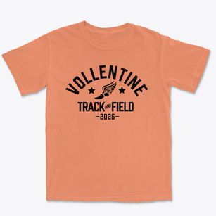 Vollentine Elementary School Track and Field Premium Heavyweight T-shirt