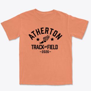 Atherton Elementary School Track and Field Premium Heavyweight T-shirt