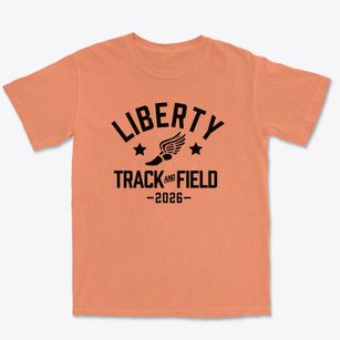 Liberty Elementary School Track and Field Premium Heavyweight T-shirt