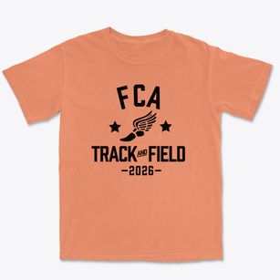 Founders Classical Academy Track and Field Premium Heavyweight T-shirt