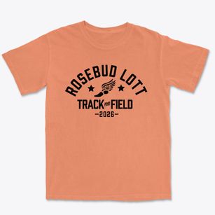 Rosebud Lott Alternative School Track and Field Premium Heavyweight T-shirt