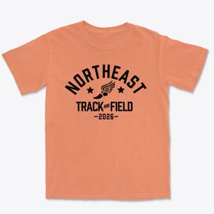 Northeast Christian Academy Track and Field Premium Heavyweight T-shirt