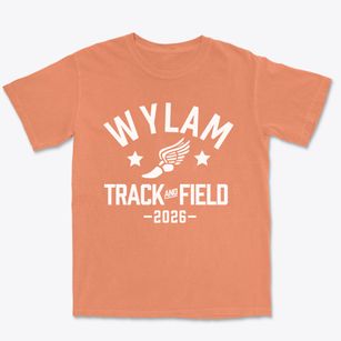 Wylam Elementary School Track and Field Premium Heavyweight T-shirt