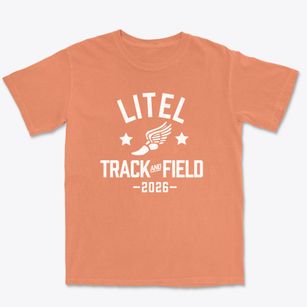 Litel Elementary School Track and Field Premium Heavyweight T-shirt