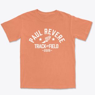 Paul Revere Elementary School Track and Field Premium Heavyweight T-shirt