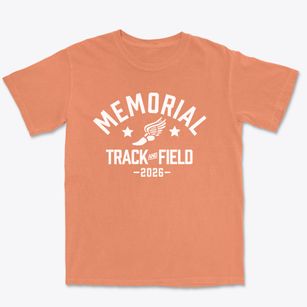 Memorial Elementary School Track and Field Premium Heavyweight T-shirt