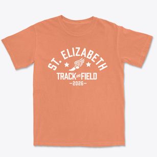 Saint Elizabeth School Track and Field Premium Heavyweight T-shirt