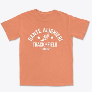 Dante Alighieri School Track and Field Premium Heavyweight T-shirt