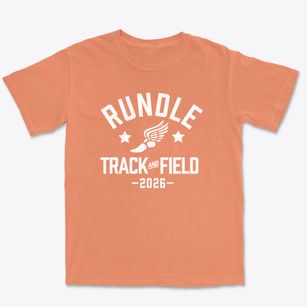 Rundle Elementary School Track and Field Premium Heavyweight T-shirt