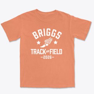 Briggs High School Track and Field Premium Heavyweight T-shirt