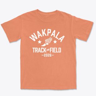 Wakpala School Track and Field Premium Heavyweight T-shirt