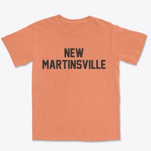New Martinsville West Virginia Classic Block Premium Heavyweight T-shirt