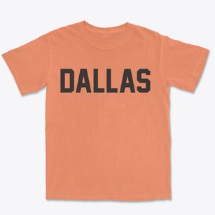 Dallas Texas Classic Block Premium Heavyweight T-shirt