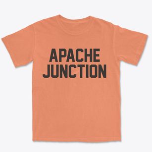 Apache Junction Arizona Classic Block Premium Heavyweight T-shirt