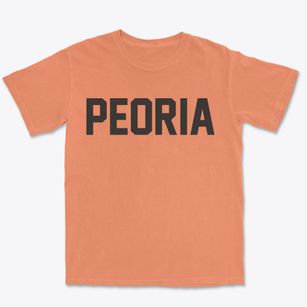 Peoria Arizona Classic Block Premium Heavyweight T-shirt
