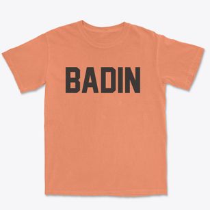Badin North Carolina Classic Block Premium Heavyweight T-shirt