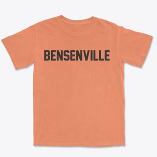 Bensenville Illinois Classic Block Premium Heavyweight T-shirt