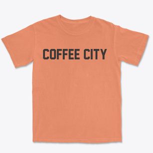 Coffee City Texas Classic Block Premium Heavyweight T-shirt