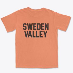 Sweden Valley Pennsylvania Classic Block Premium Heavyweight T-shirt