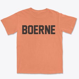 Boerne Texas Classic Block Premium Heavyweight T-shirt