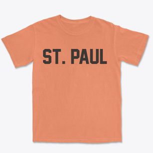 St. Paul Minnesota Classic Block Premium Heavyweight T-shirt