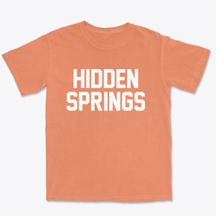 Hidden Springs Idaho Classic Block Premium Heavyweight T-shirt