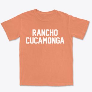 Rancho Cucamonga California Classic Block Premium Heavyweight T-shirt