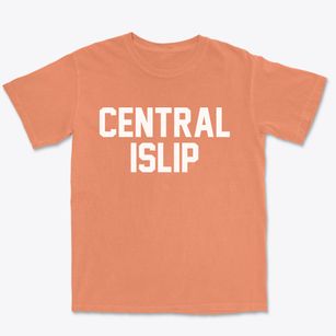Central Islip New York Classic Block Premium Heavyweight T-shirt