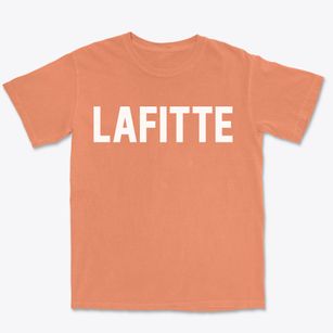 Lafitte Louisiana Classic Block Premium Heavyweight T-shirt