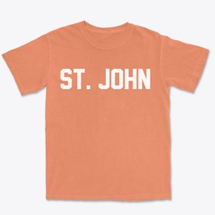 St. John Washington Classic Block Premium Heavyweight T-shirt