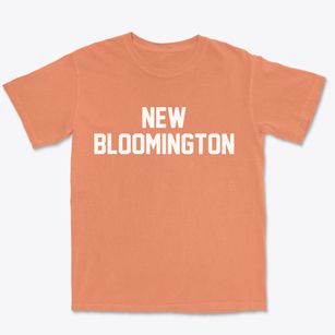 New Bloomington Ohio Classic Block Premium Heavyweight T-shirt