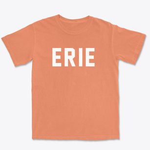 Erie Pennsylvania Classic Block Premium Heavyweight T-shirt