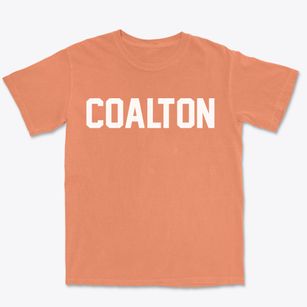 Coalton West Virginia Classic Block Premium Heavyweight T-shirt