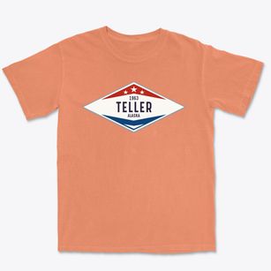 Teller Alaska Diamond Star Premium Heavyweight T-shirt