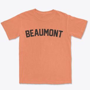 Beaumont California Classic Curve Premium Heavyweight T-shirt