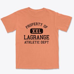 Lagrange Ohio Athletic Dept Premium Heavyweight T-shirt