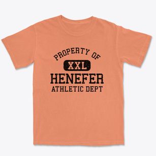 Henefer Utah Athletic Dept Premium Heavyweight T-shirt
