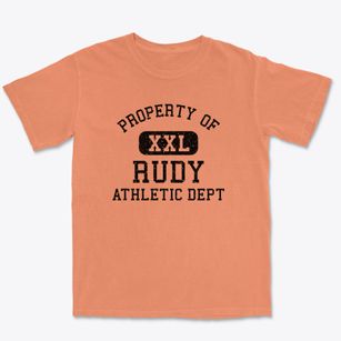 Rudy Arkansas Athletic Dept Premium Heavyweight T-shirt