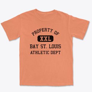 Bay St. Louis Mississippi Athletic Dept Premium Heavyweight T-shirt