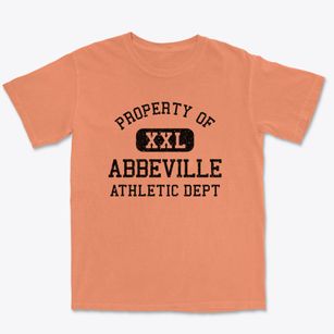 Abbeville Louisiana Athletic Dept Premium Heavyweight T-shirt